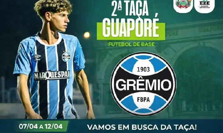 2ª Taça Guaporé de Futebol de Base Sub-15!