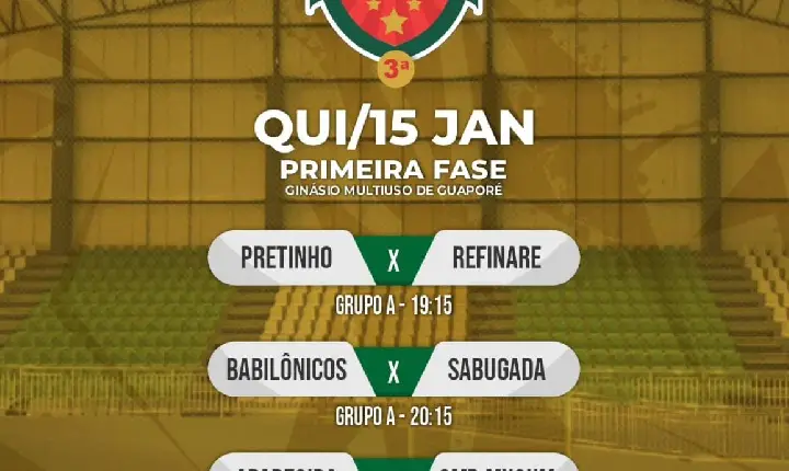 3ª Taça Guaporé de Futsal