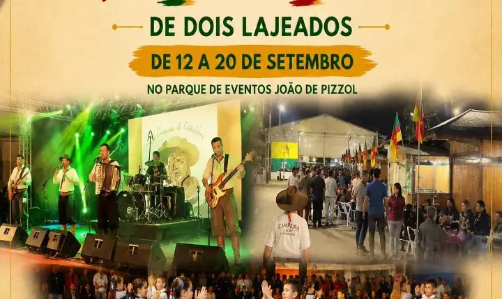 A tradição gaúcha vai tomar conta de Dois Lajeados!