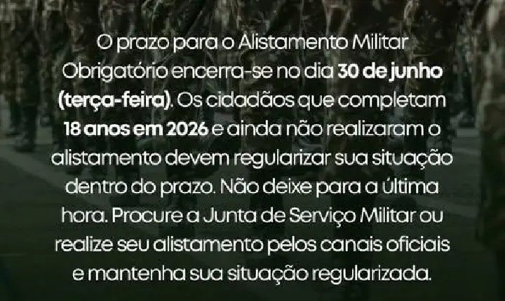 Atenção, jovens!