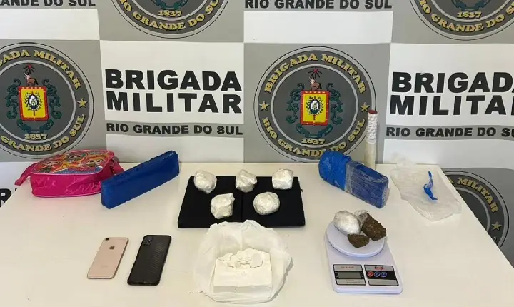 BRIGADA MILITAR PRENDE DUPLA POR TRÁFICO DE DROGAS EM GUAPORÉ E ANTA GORDA