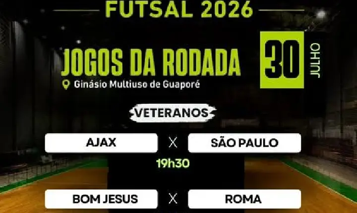 Campeonato Municipal de Futsal de Guaporé!!