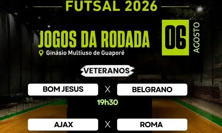 Campeonato Municipal de Futsal de Guaporé!!