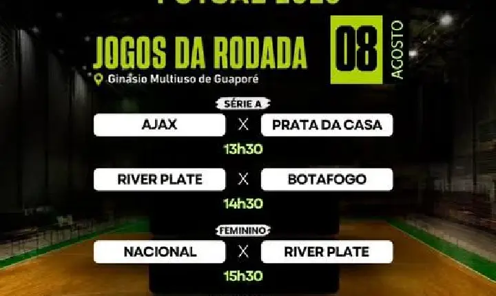 Campeonato Municipal de Futsal de Guaporé!!