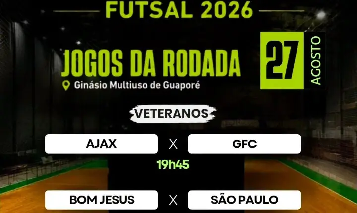 Campeonato Municipal de Futsal de Guaporé!!