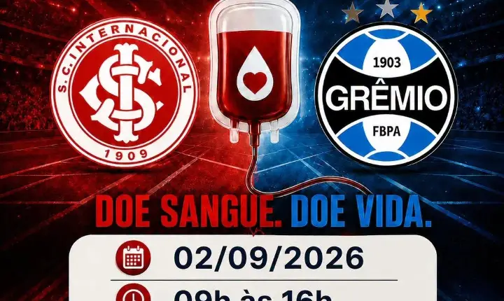 DOE SANGUE, DOE VIDA!