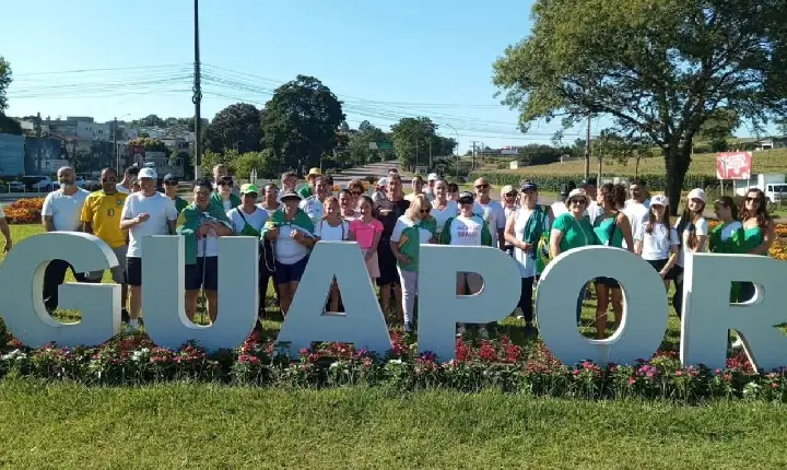 Guaporé realiza caminhada por Justiça e Liberadade