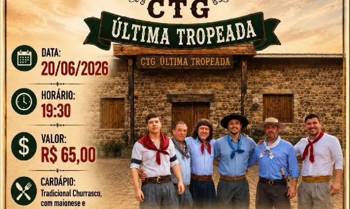 Jantar Baile do CTG Última Tropeada