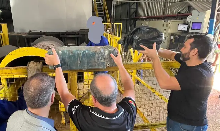 Polícia civil realiza a incineração de grande quantidade de drogas em Passo Fundo