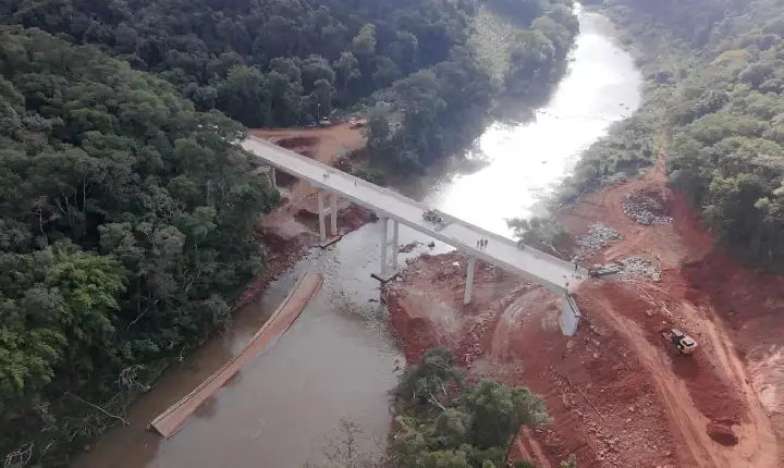 Ponte da Linha Quarta Baixa é inaugurada e marca novo capítulo para Guaporé e Arvorezinha
