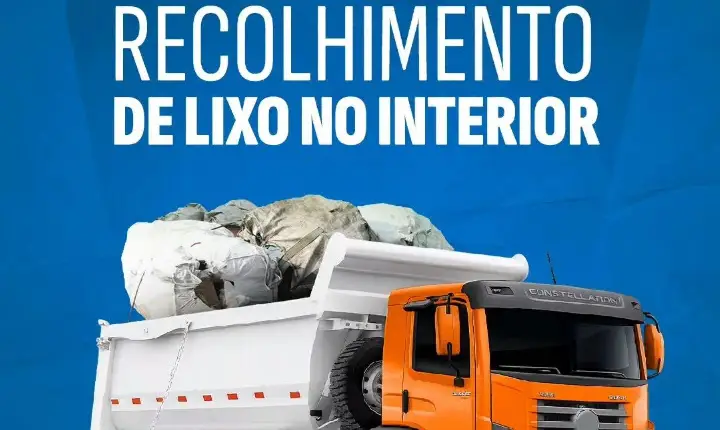 RECOLHIMENTO DE LIXO NO INTERIOR DE VESPASIANO CORRÊA