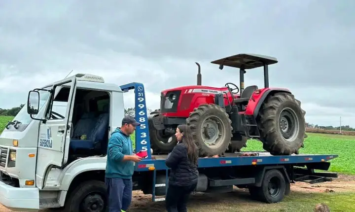 Recuperação de equipamentos agricolas