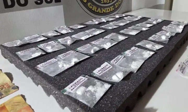 TELE-ENTREGA DE DROGAS EM GUAPORÉ