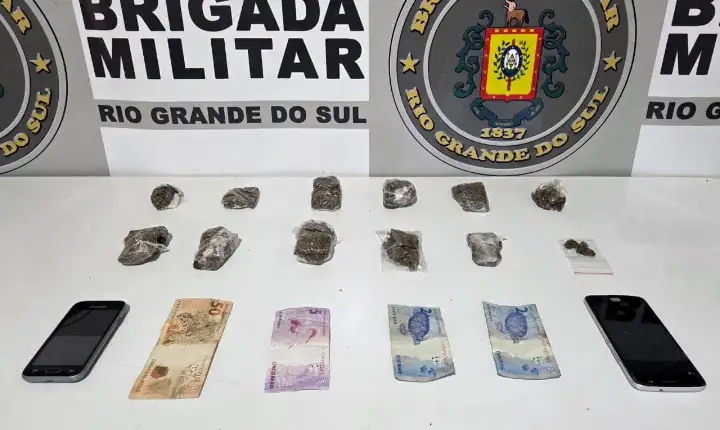 TRÁFICO DE DROGAS: HOMEM É PRESO E ADOLESCENTE É APREENDIDA EM GUAPORÉ