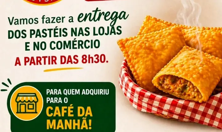 Vem aí o Drive-Thru do Pastel da AGE!