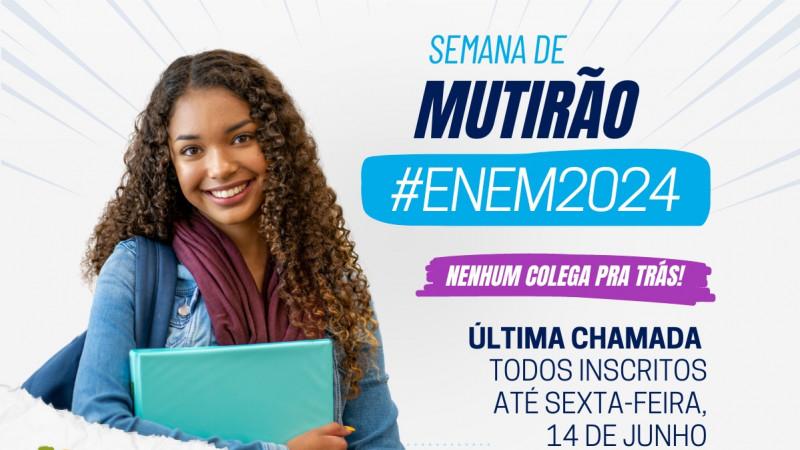 Mutirão Enem 2024 mobiliza Rede Estadual de Ensino para inscrever estudantes gaúchos no exame