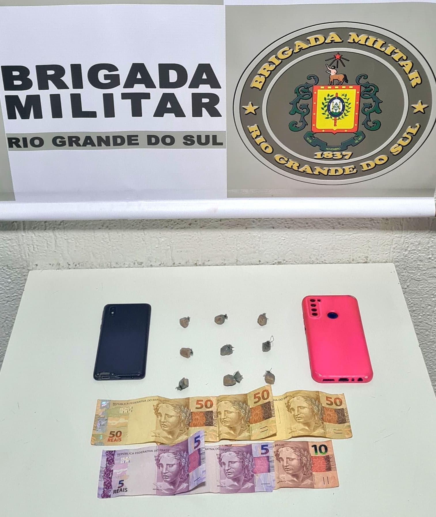 Brigada Militar prende estrangeiro por tráfico de drogas em Serafina Corrêa