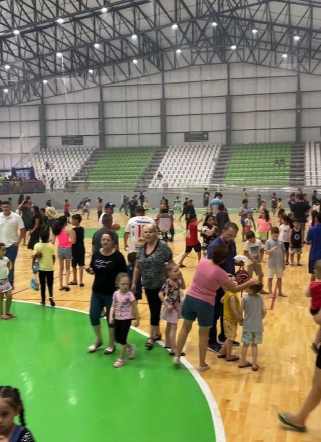 Ações de Natal movimentam o Ginasio Multiuso em Guaporé