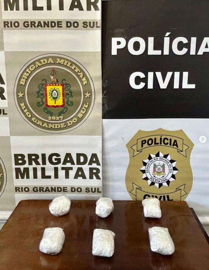 BM PRENDE CASAL POR TRÁFICO DE DROGAS EM SERAFINA CORRÊA-RS