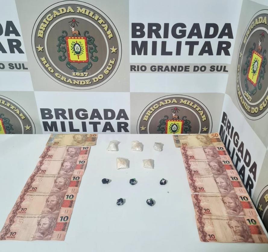 HOMEM PRESO POR TRÁFICO DE DROGAS EM SERAFINA CORRÊA-RS