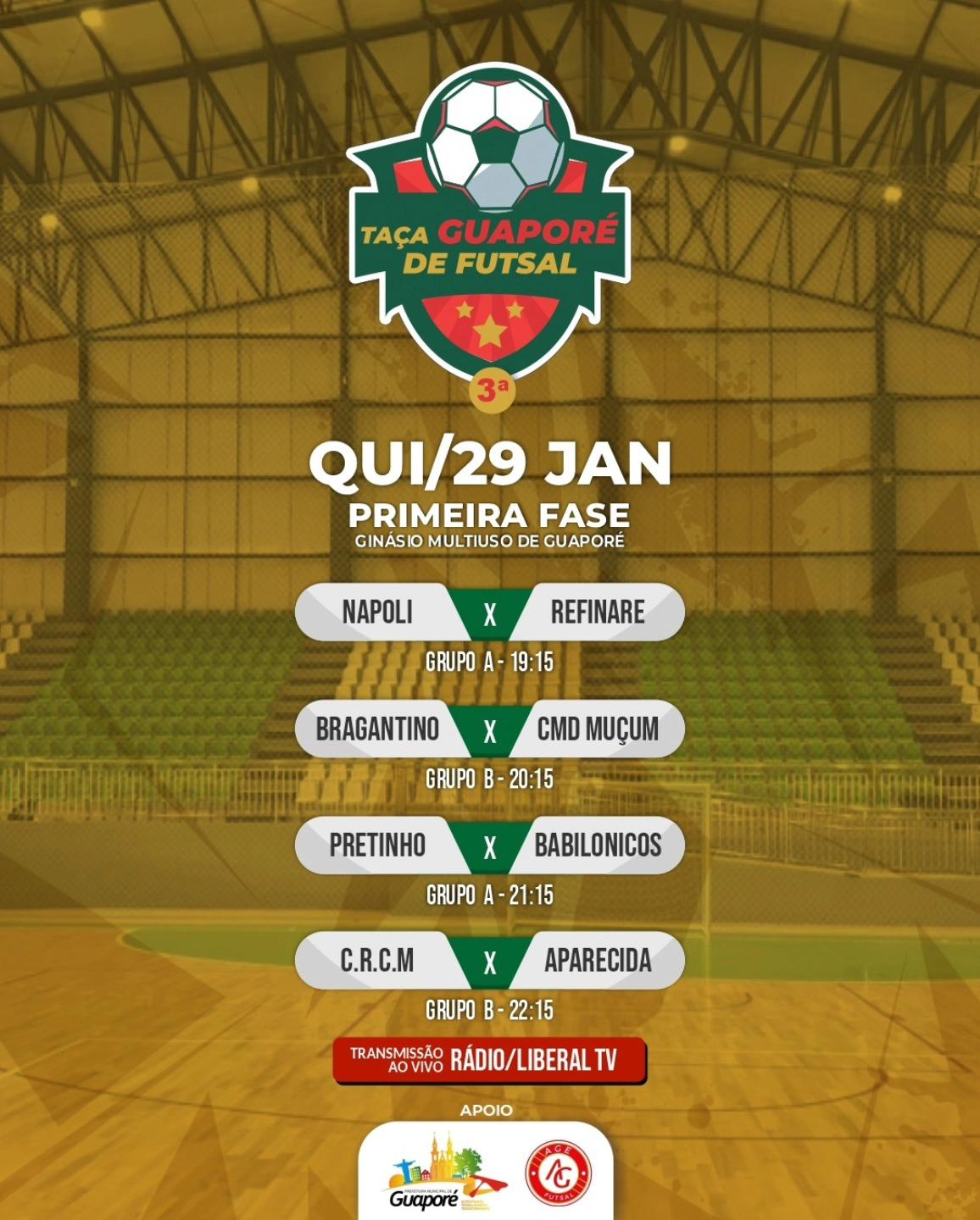 3ª Taça Guaporé de Futsal