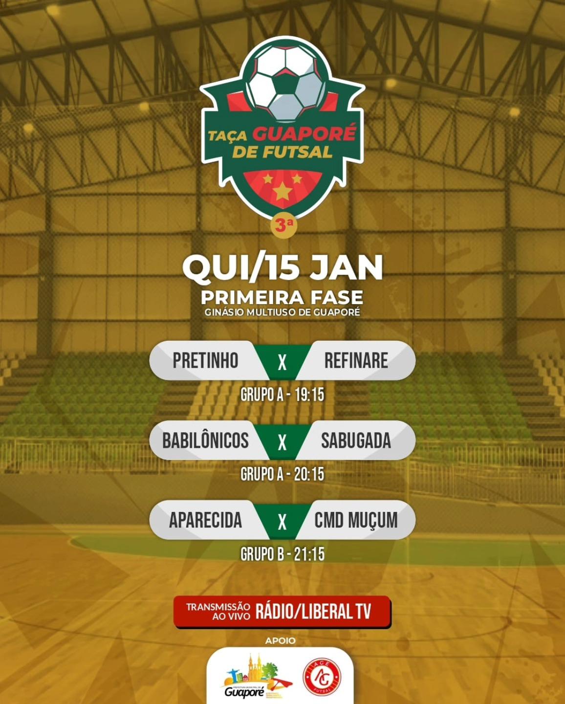 3ª Taça Guaporé de Futsal