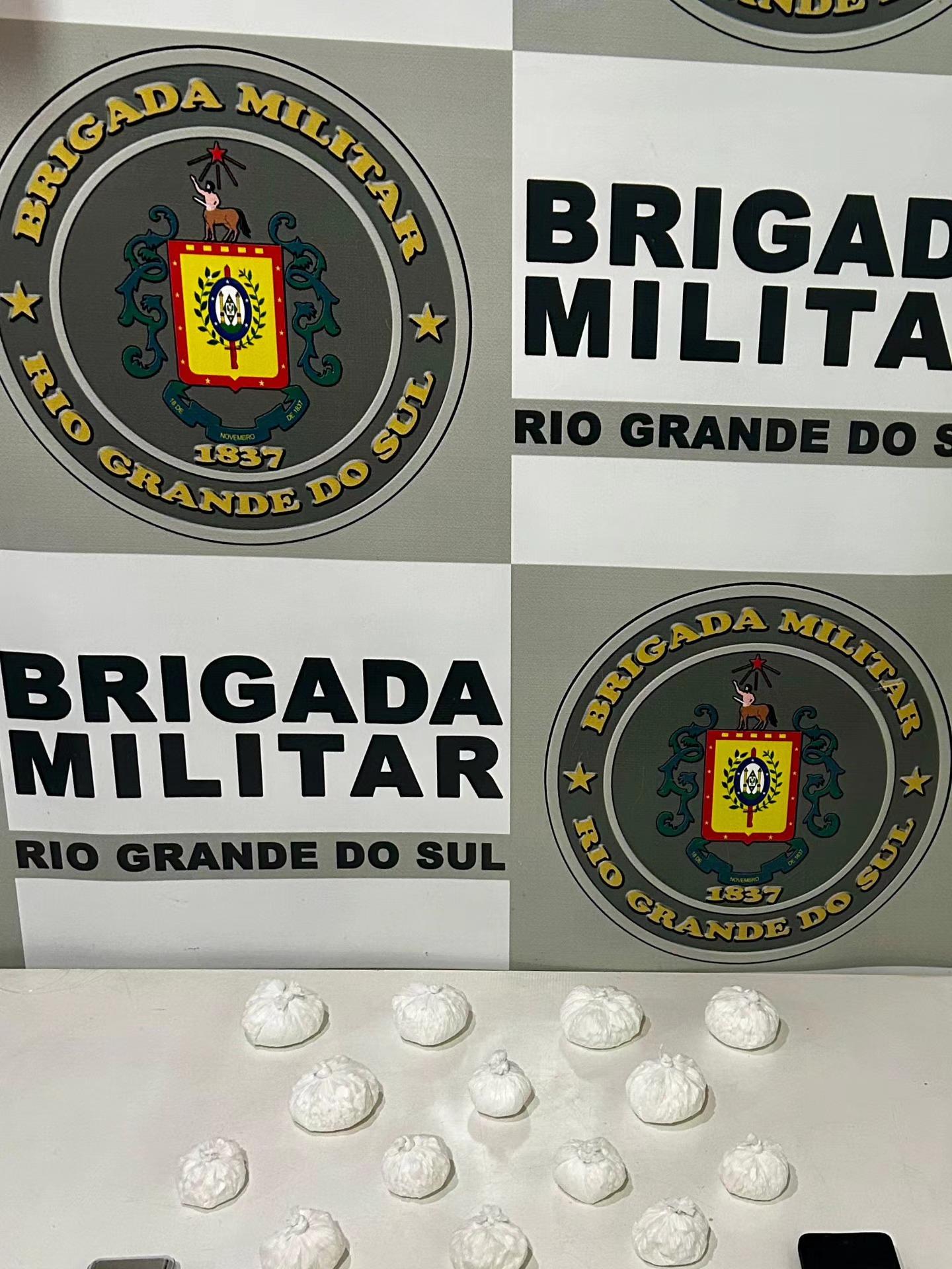 Brigada Militar prende homem por tráfico de drogas em Guaporé
