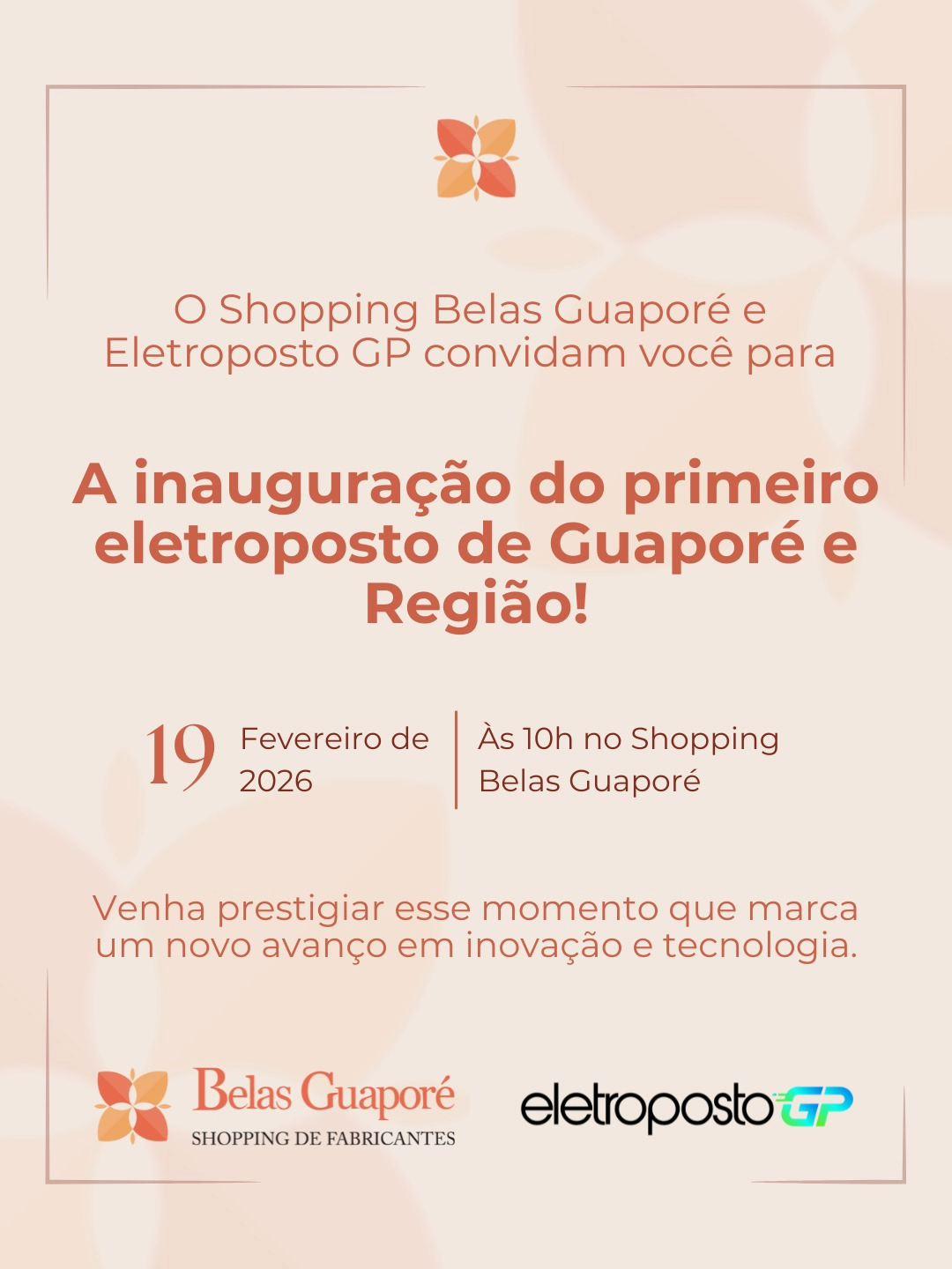 Shopping Belas Guaporé inaugura primeiro eletroposto de Guaporé e região