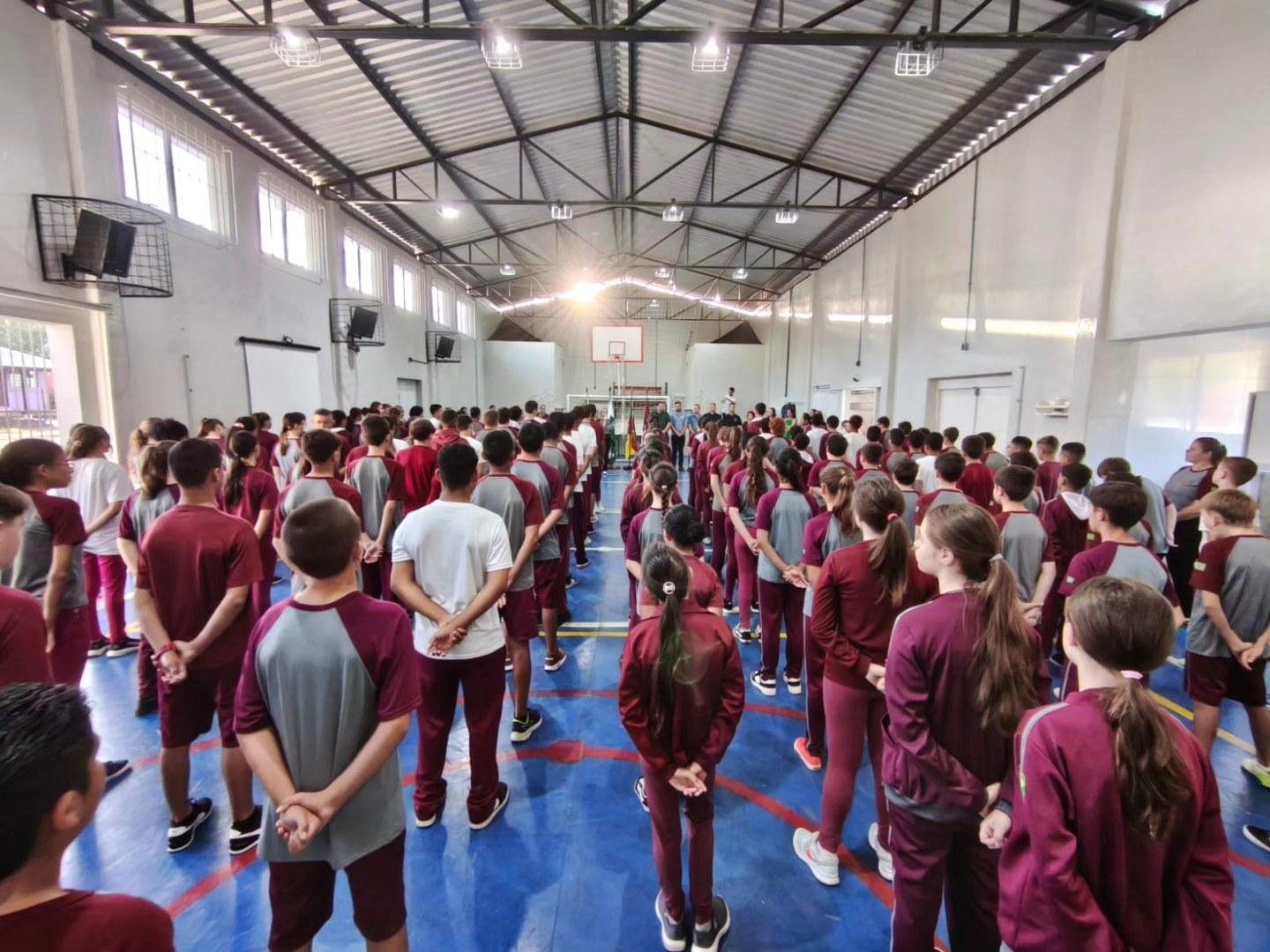 Um marco histórico para a comunidade escolar do bairro Santo André!