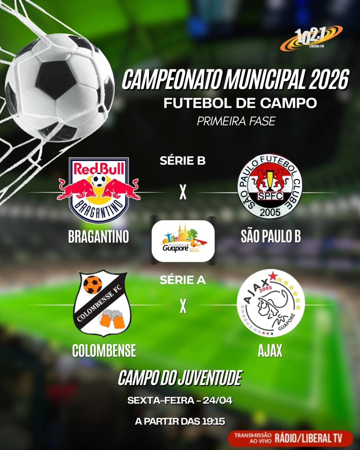 As Rodadas do Municipal Continuam neste final de semana