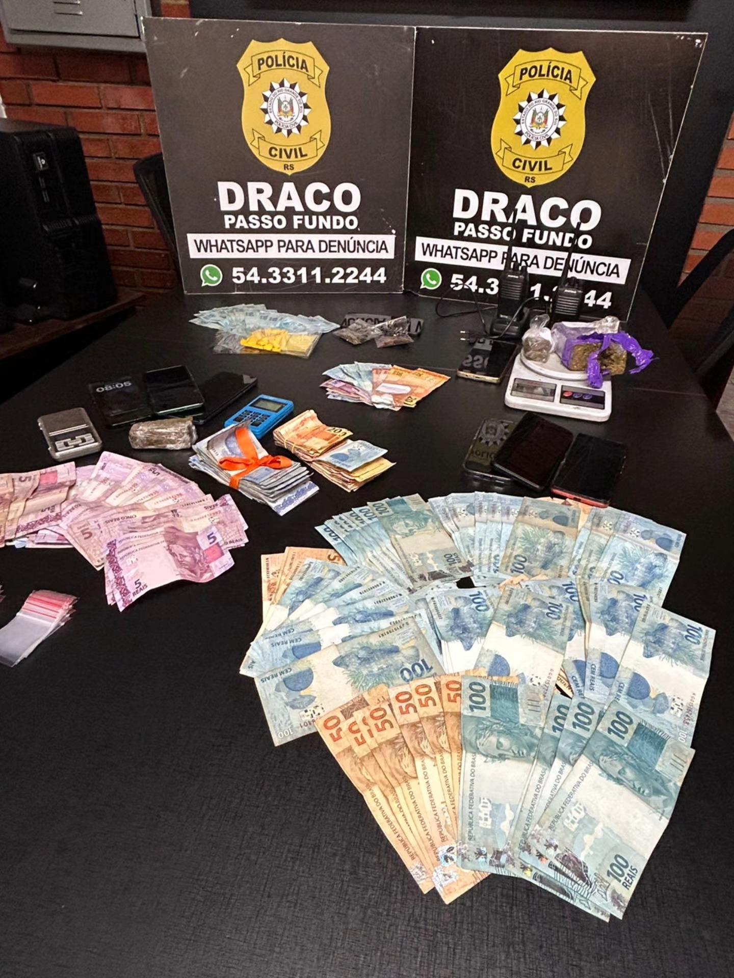 Draco de Passo Fundo desarticula organização Criminosa