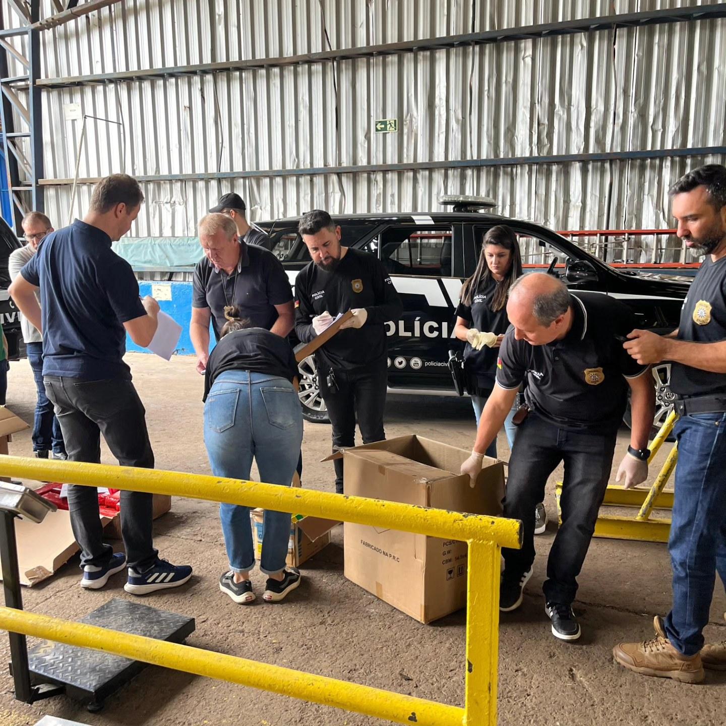 POLÍCIA CIVIL REALIZA INCINERAÇÃO DE DROGAS EM PASSO FUNDO: