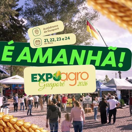 Amanhã é o Lançamento da Expoagro 2026