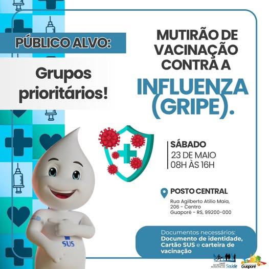 Dia de Vacinação contra a Gripe