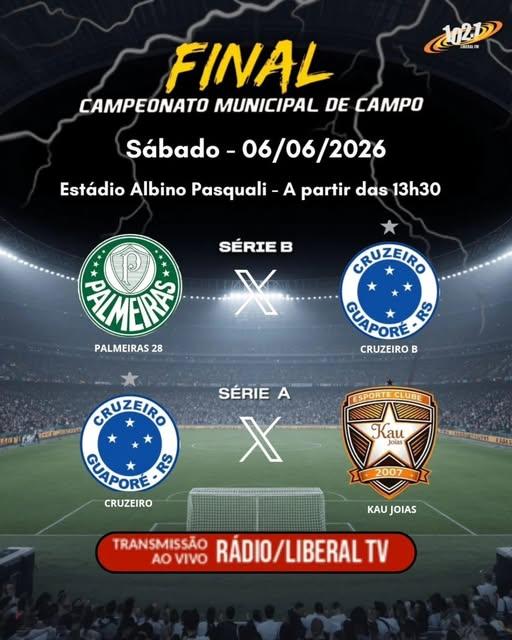 Finais da Série A e B do Municipal de Futebol de Campo agitam este final de semana