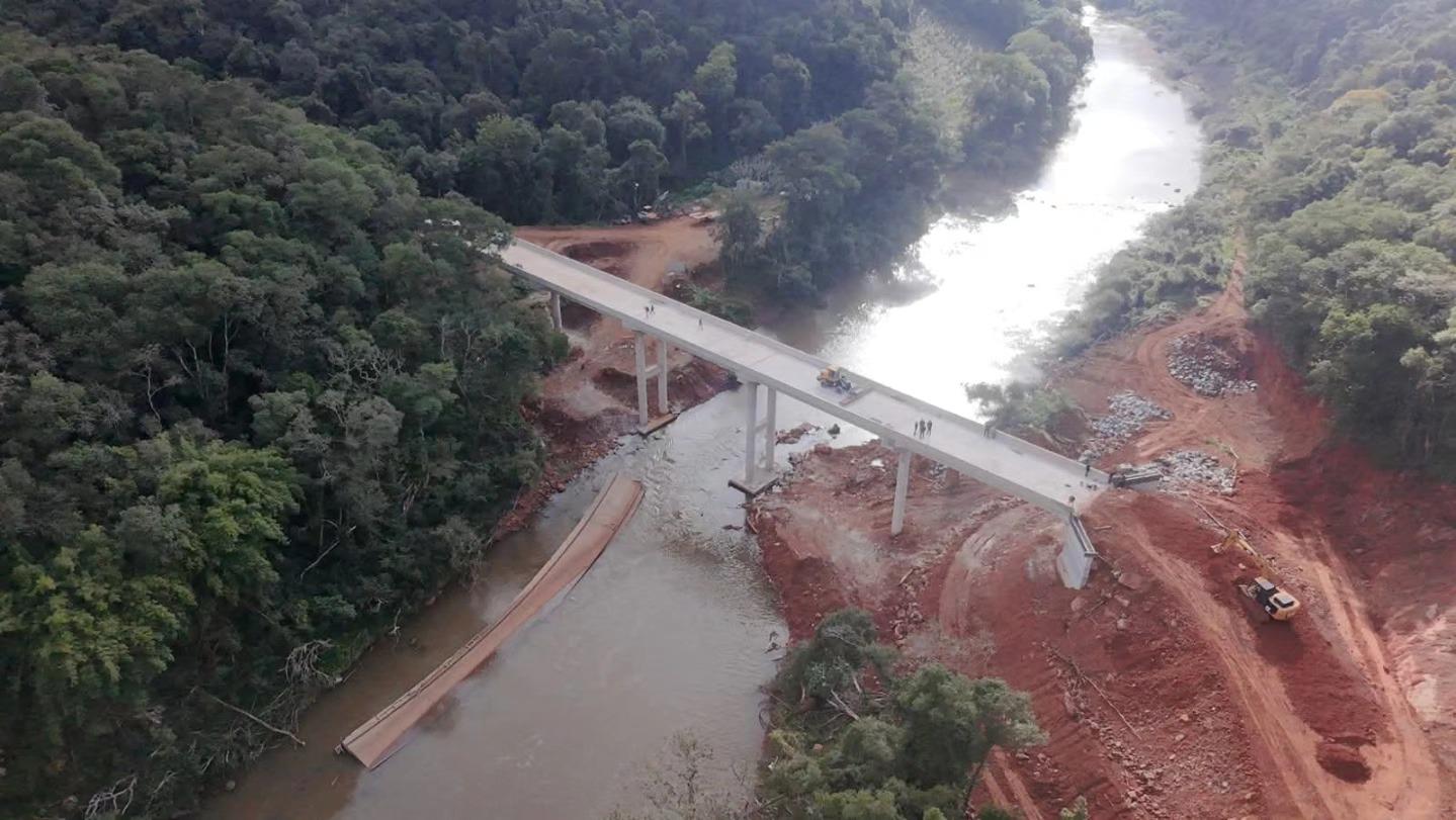 Ponte da Linha Quarta Baixa é inaugurada e marca novo capítulo para Guaporé e Arvorezinha