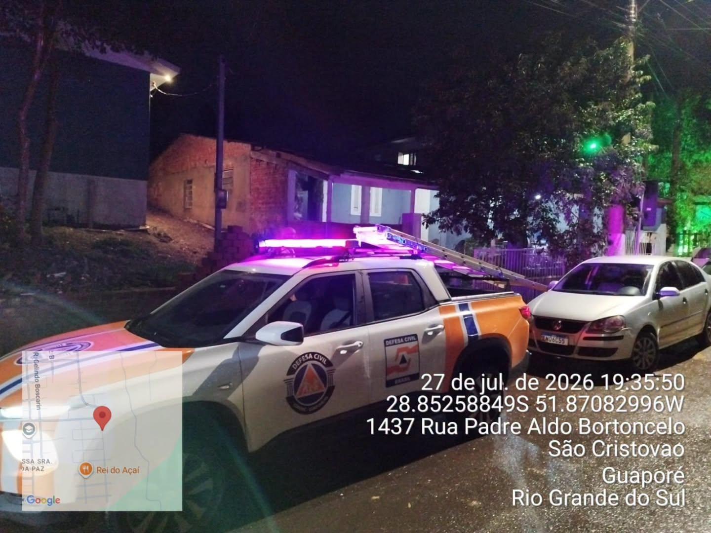 Relatório Defesa Civil Guaporé