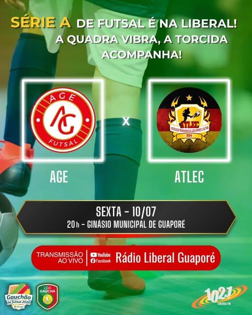 Sexta é dia de futsal na Liberal!