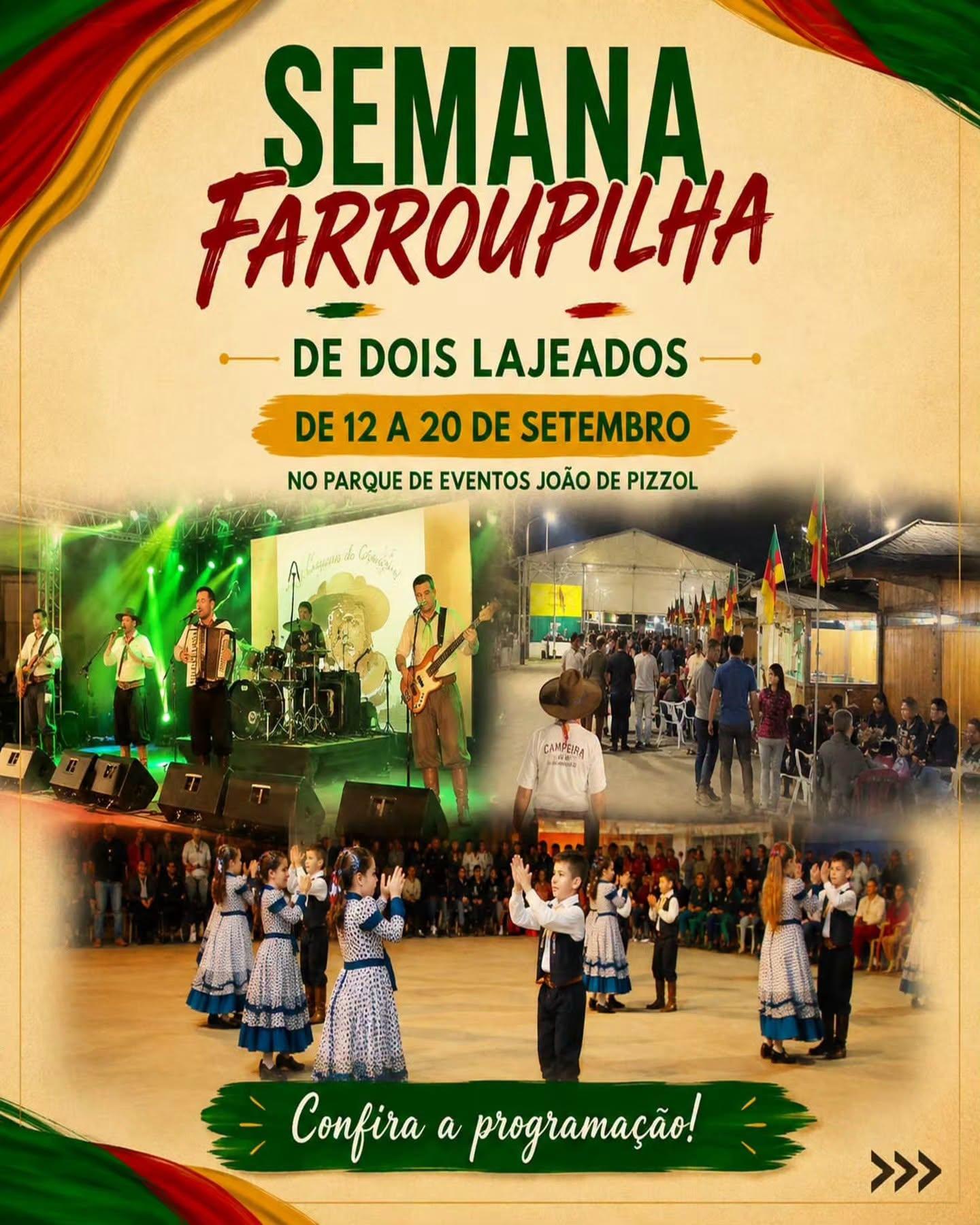 A tradição gaúcha vai tomar conta de Dois Lajeados!