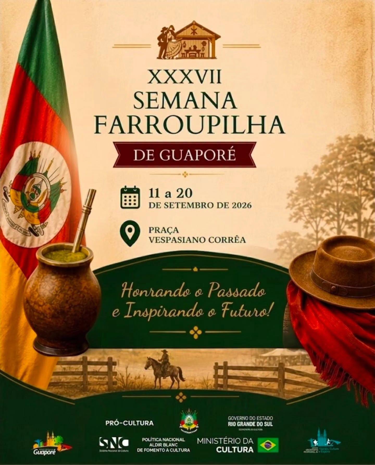 Prepara o chimarrão e ajusta a pilcha!
