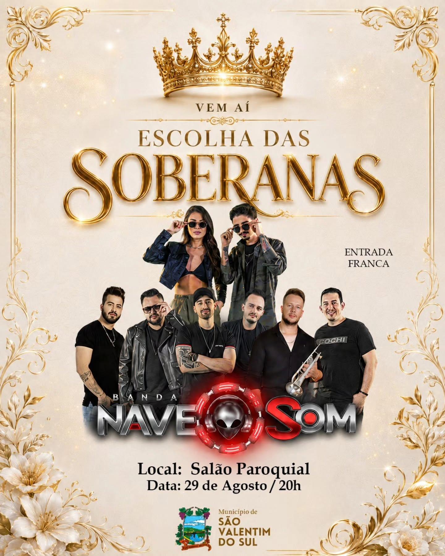 Prepare-se para uma noite de muito glamour, música e diversão!