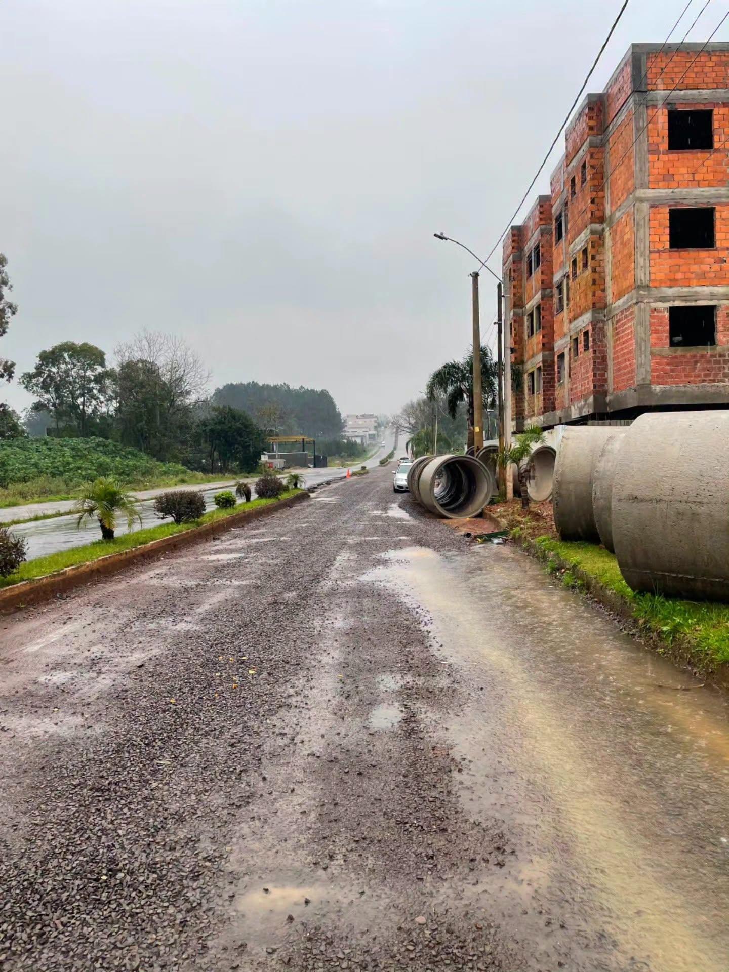 Rua Pinheiro Machado terá nova drenagem e será a primeira via de Guaporé com pavimento rígido de concreto