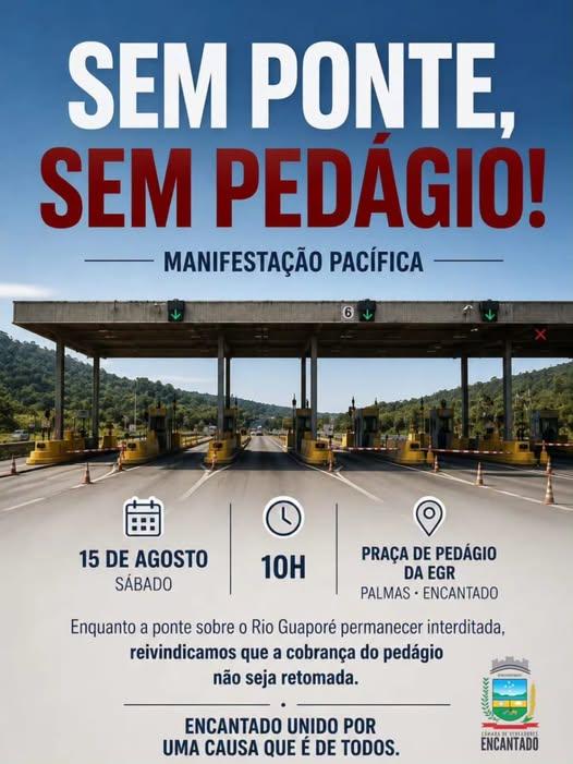 SEM PONTE, SEM PEDÁGIO: A REVOLTA DE QUEM PAGA E NÃO CONSEGUE PASSAR