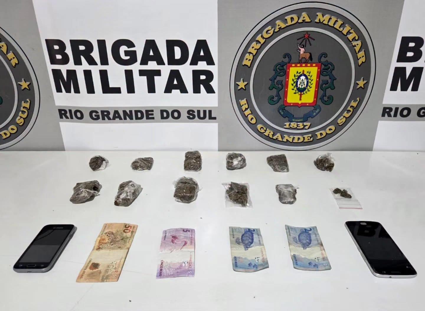 TRÁFICO DE DROGAS: HOMEM É PRESO E ADOLESCENTE É APREENDIDA EM GUAPORÉ