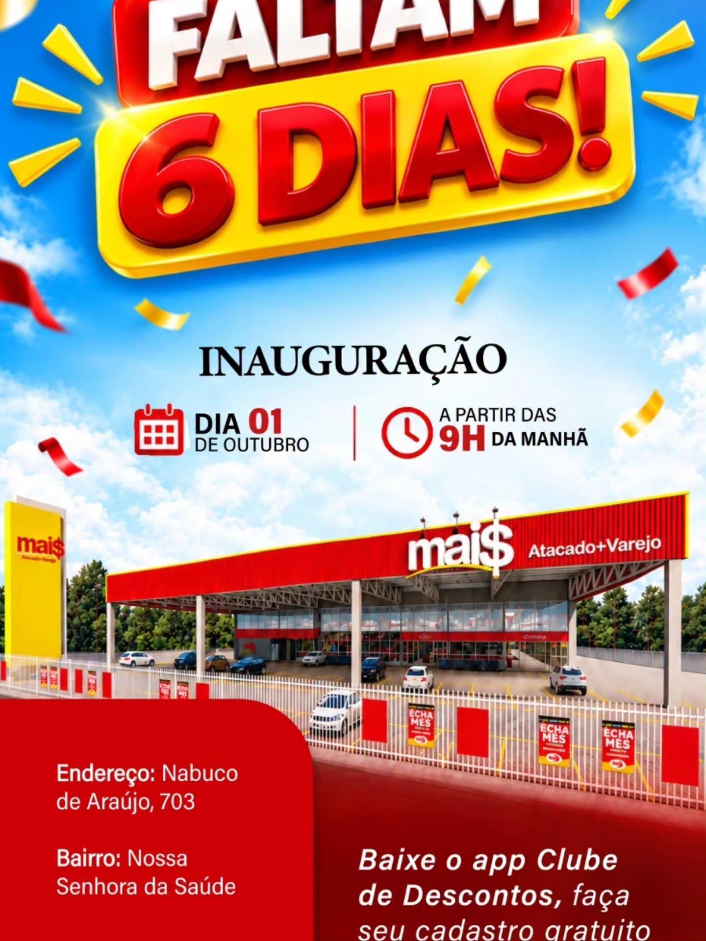 Tá chegando a hora...