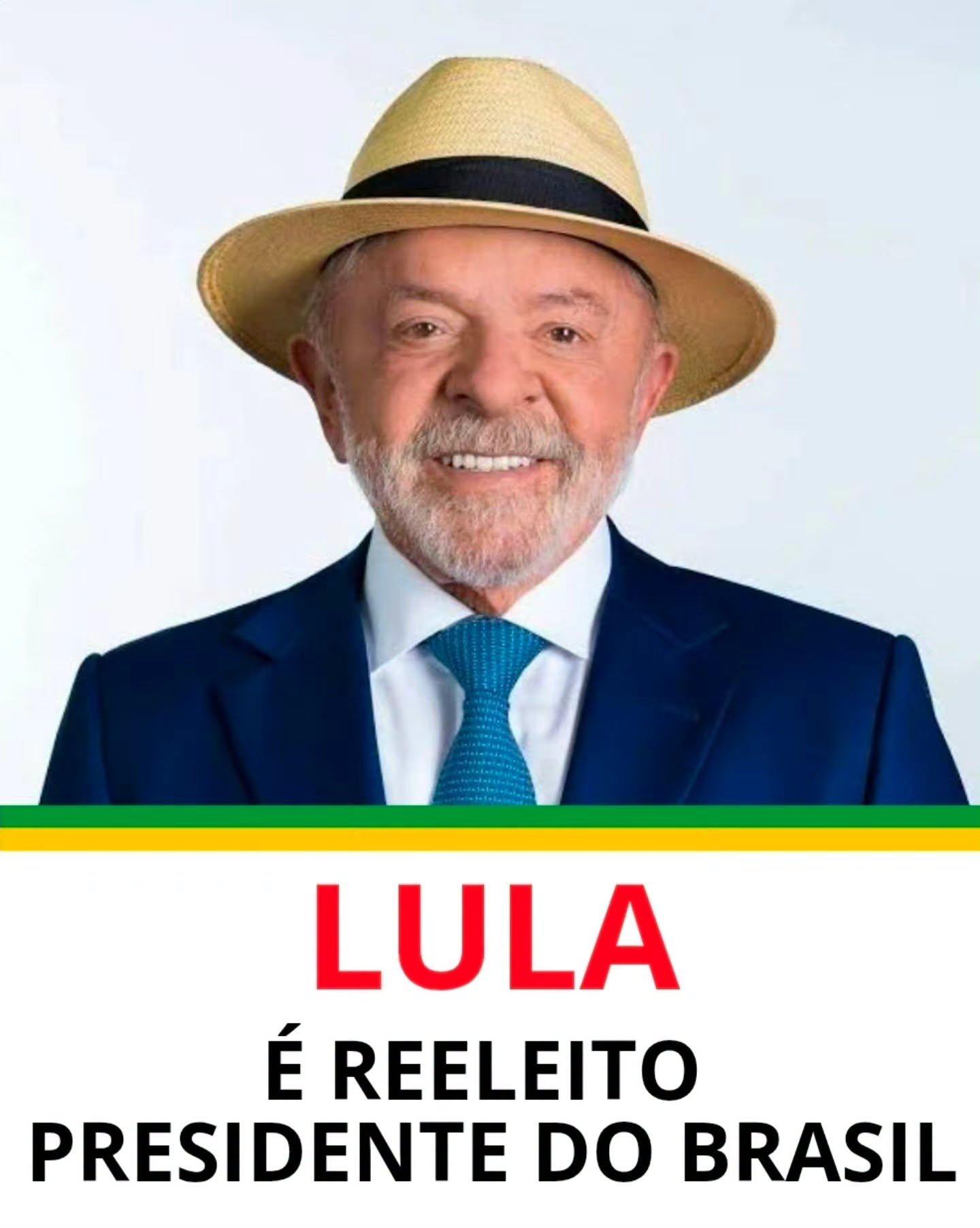 LULA É REELEITO PRESIDENTE DO BRASIL