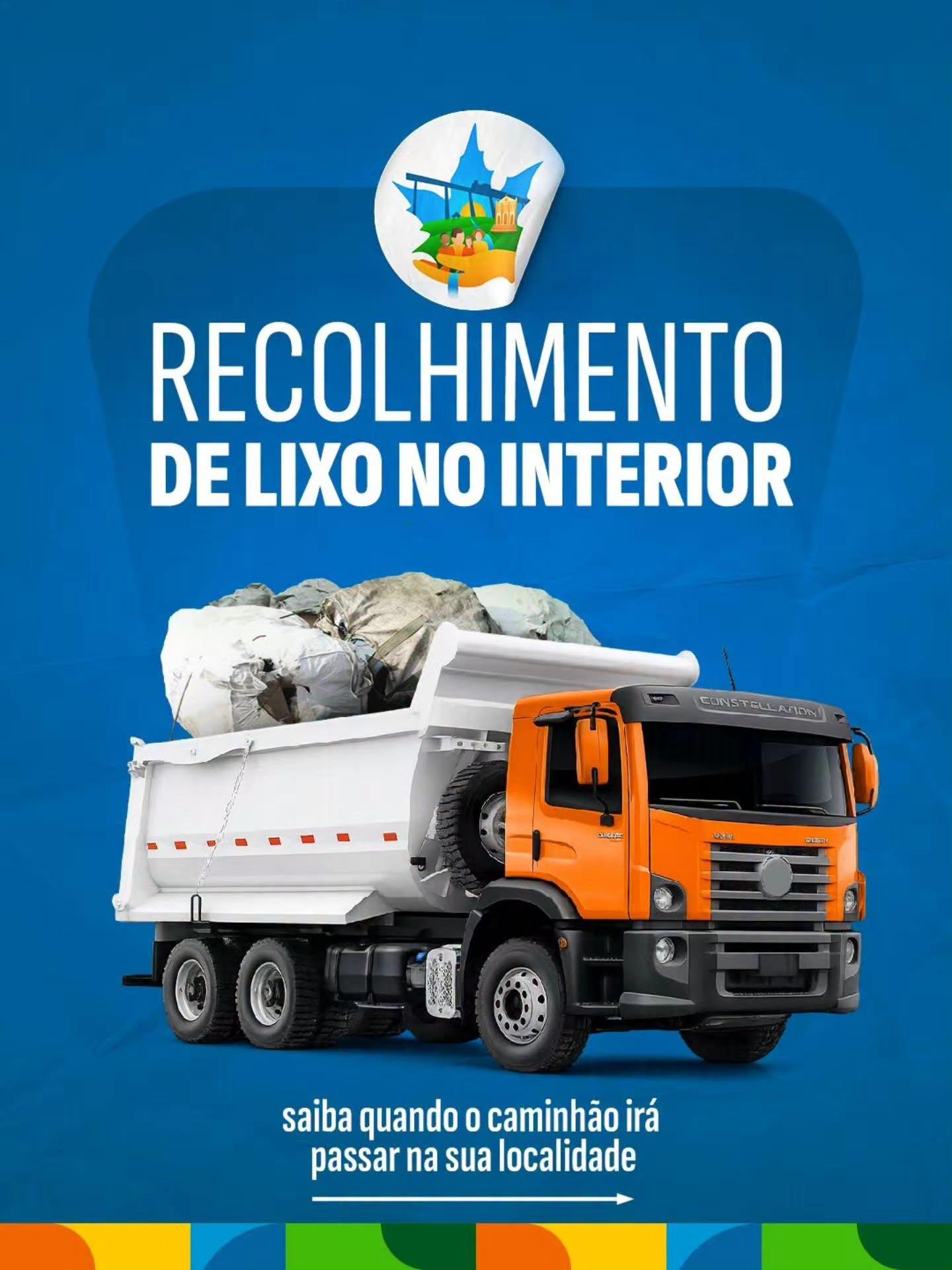 RECOLHIMENTO DE LIXO NO INTERIOR DE VESPASIANO CORRÊA
